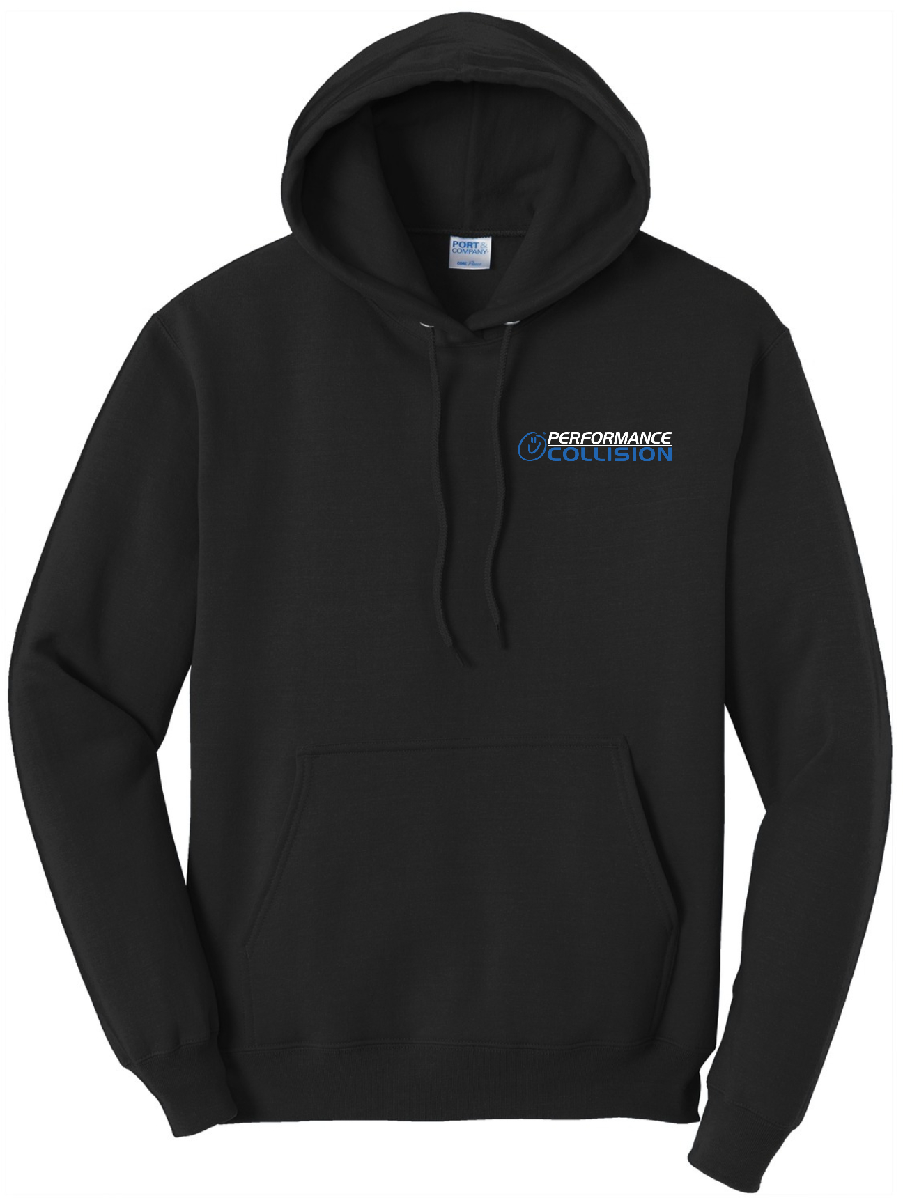 Performance Collision -PC78H Port & Company® Core Fleece Pullover Hooded Sweatshirt