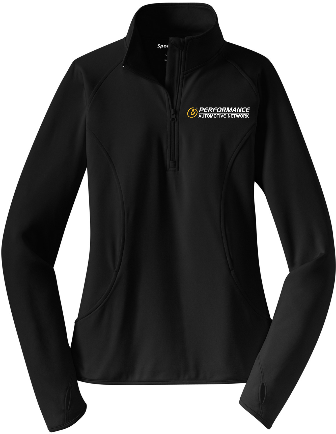 Performance Automotive Network - LST850 Sport-Tek® Ladies Sport-Wick® Stretch 1/2-Zip Pullover