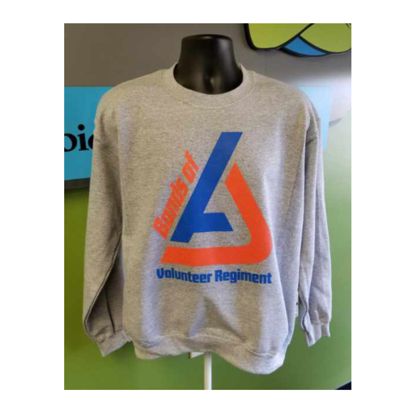 Long Sleeve Gildan Sweatshirt - Full Front