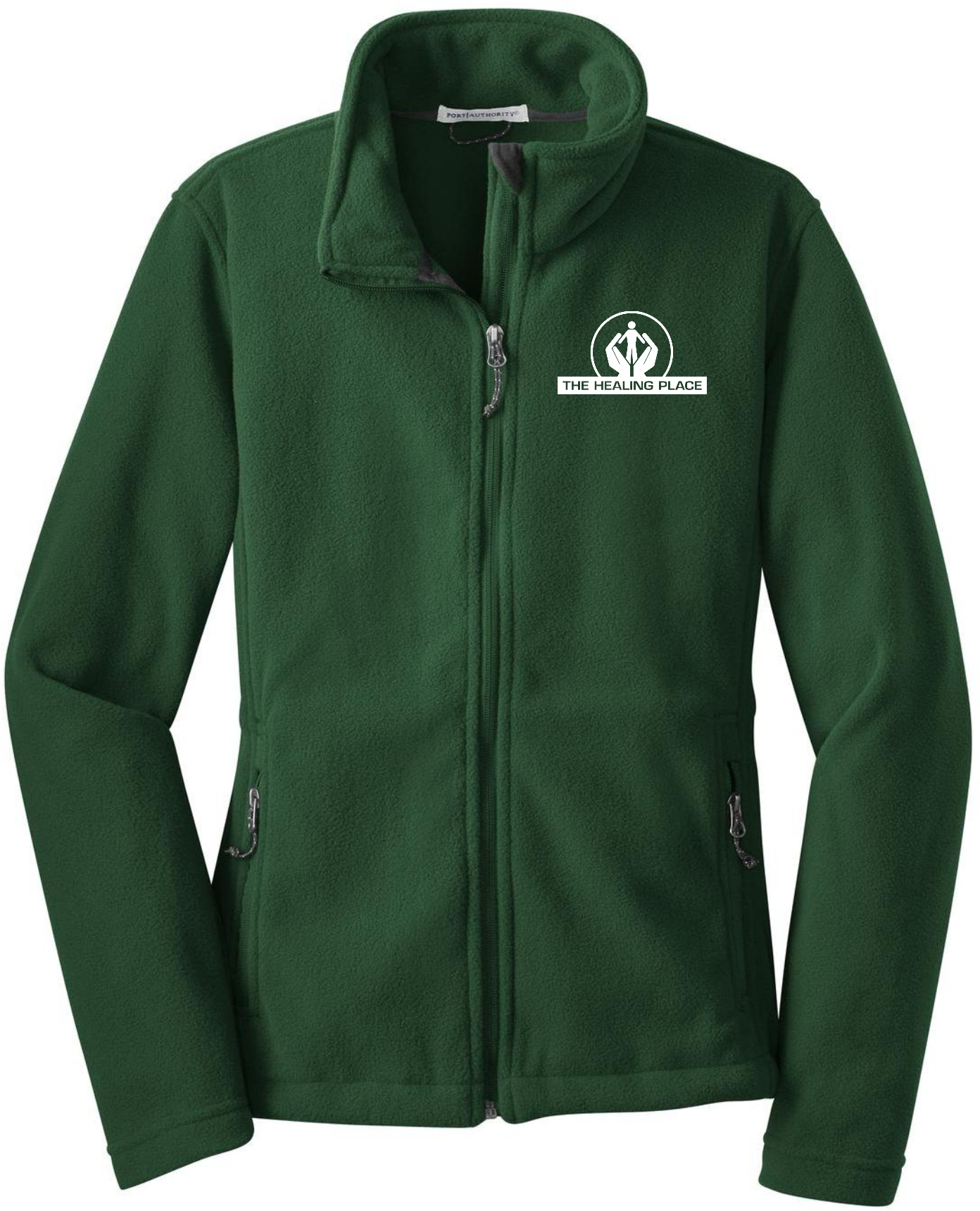 Port Authority ® Ladies Value Fleece Jacket L217 (White Logo)