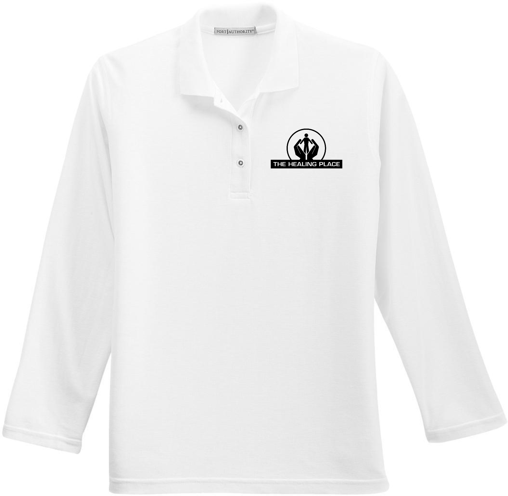  Port Authority® Ladies Silk Touch™ Long Sleeve Polo L500LS