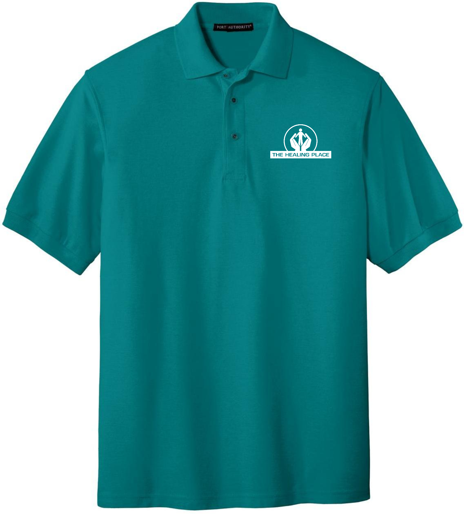 Port Authority ® Silk Touch™ Polo K500 (White Logo)