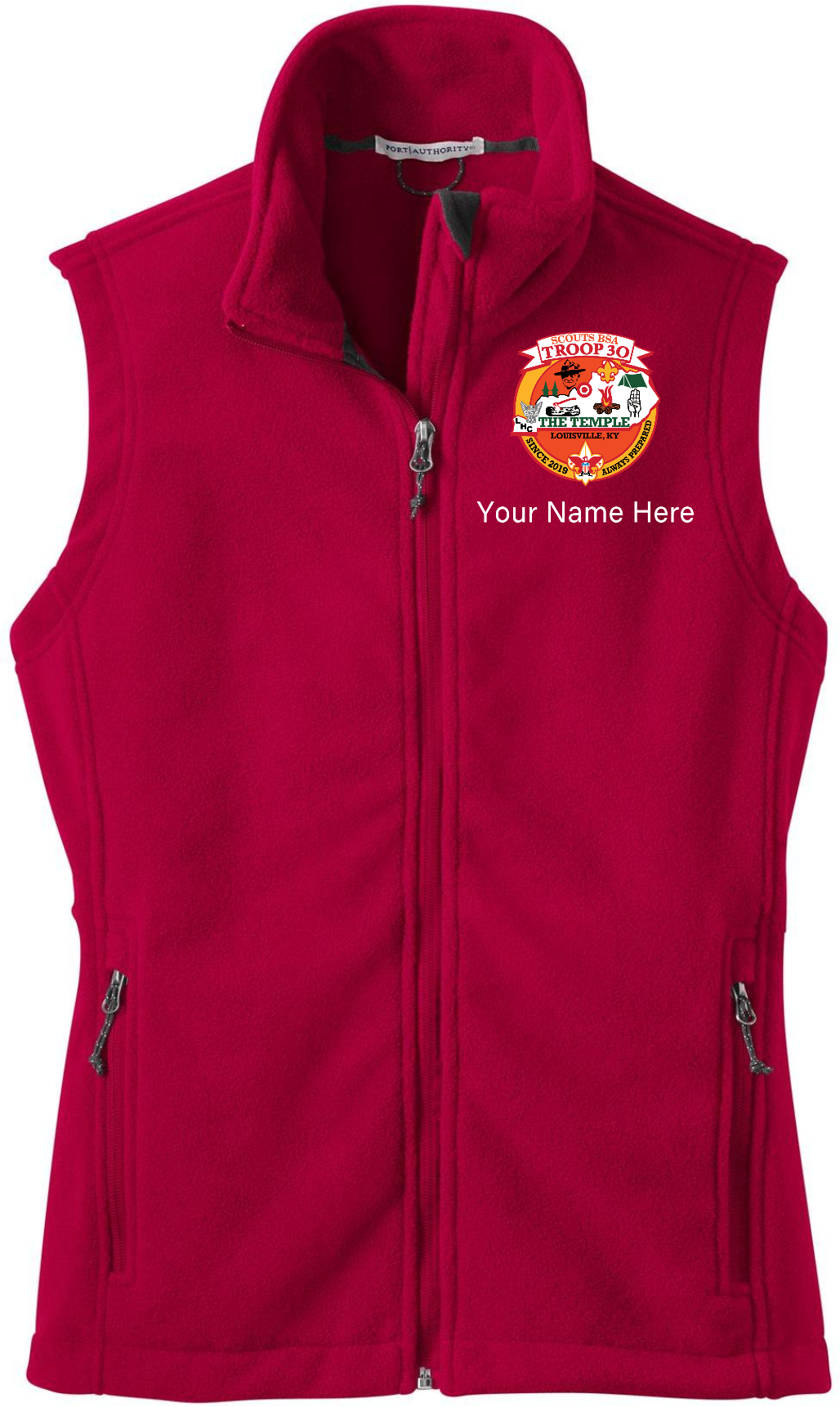 Port Authority ® Ladies Value Fleece Vest L219 (Girl/Name)
