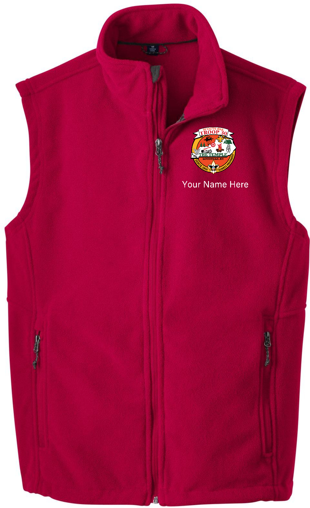 Port Authority ® Value Fleece Vest F219 (Boys/Name)