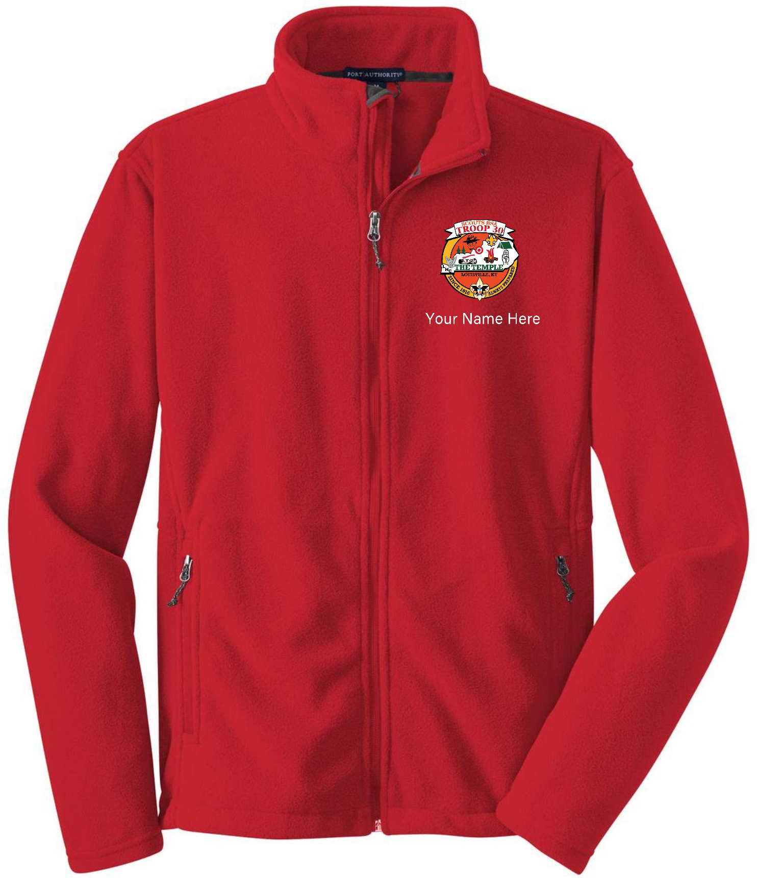 Port Authority ® Youth Value Fleece Jacket Y217 (Boys/Name)