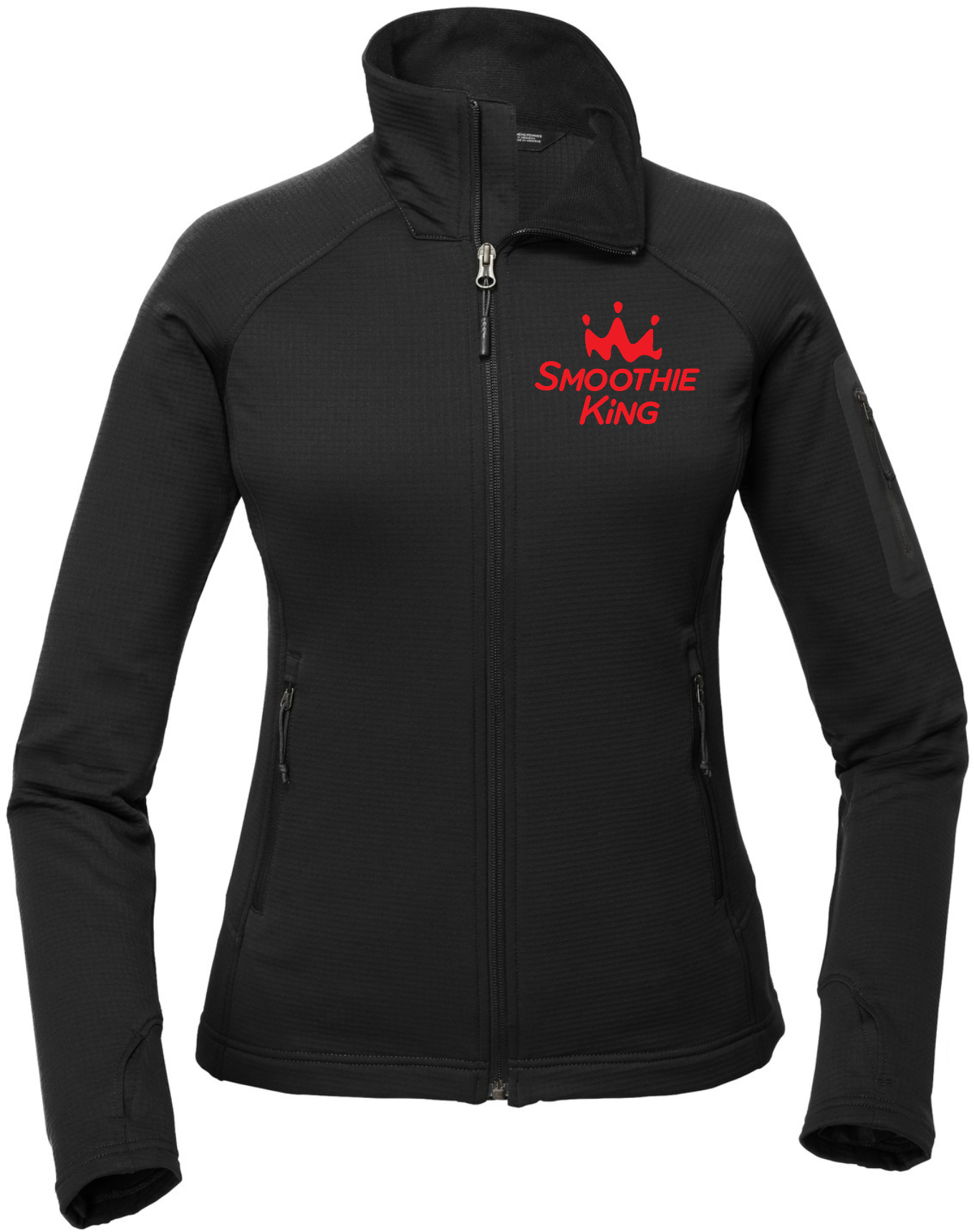 The North Face ® Ladies Mountain Peaks Full-Zip Fleece Jacket NF0A47FE (Red)