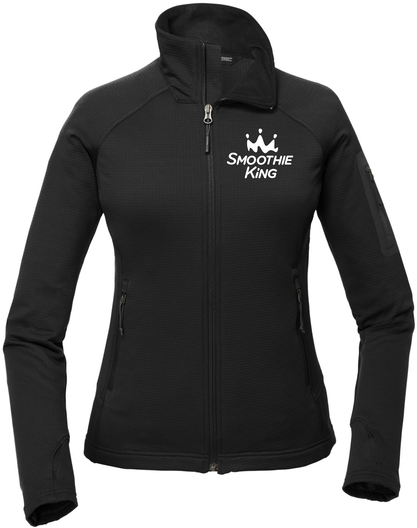 The North Face ® Ladies Mountain Peaks Full-Zip Fleece Jacket NF0A47FE (White)