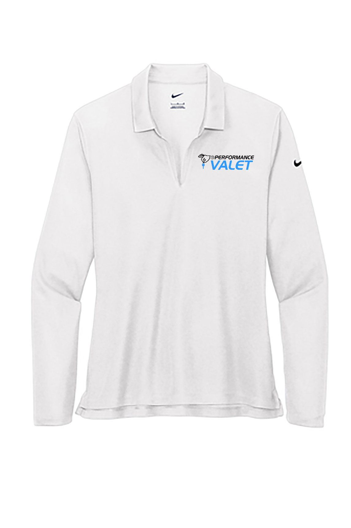 Performance Valet – NKDC2105 Nike Ladies Dri-FIT Micro Pique 2.0 Long Sleeve Polo