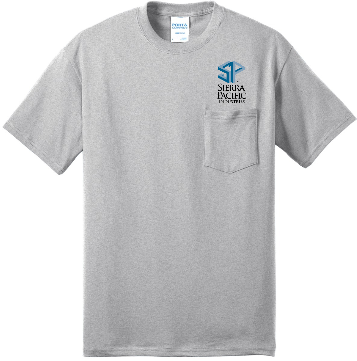Port & Company® Core Blend Pocket Tee - PC55P