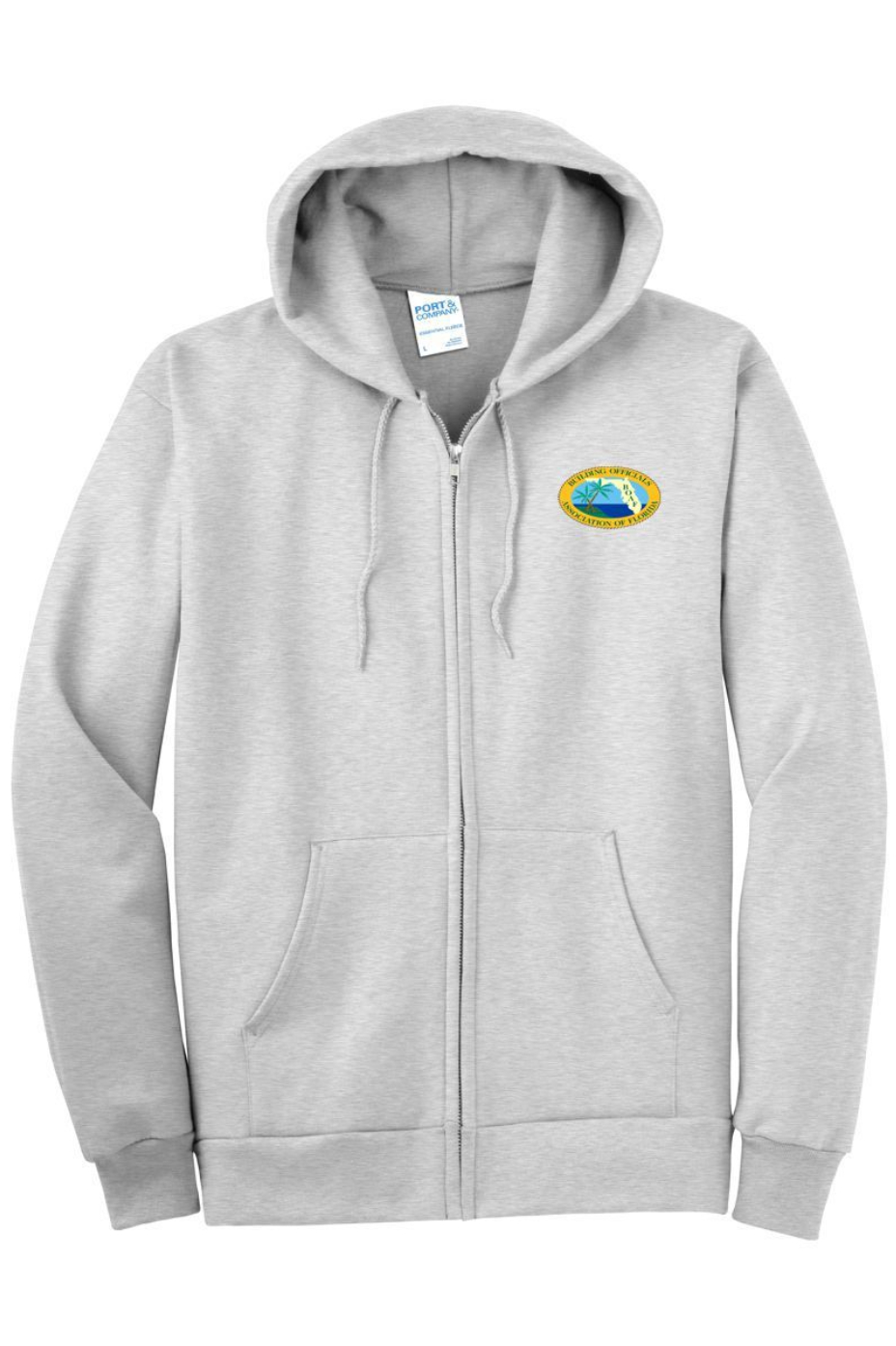 BOAF - Essential Fleece Full-Zip Hooded Sweatshirt