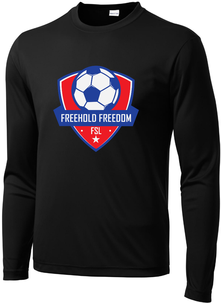 Long Sleeve PosiCharge Competitive Tee - Custom