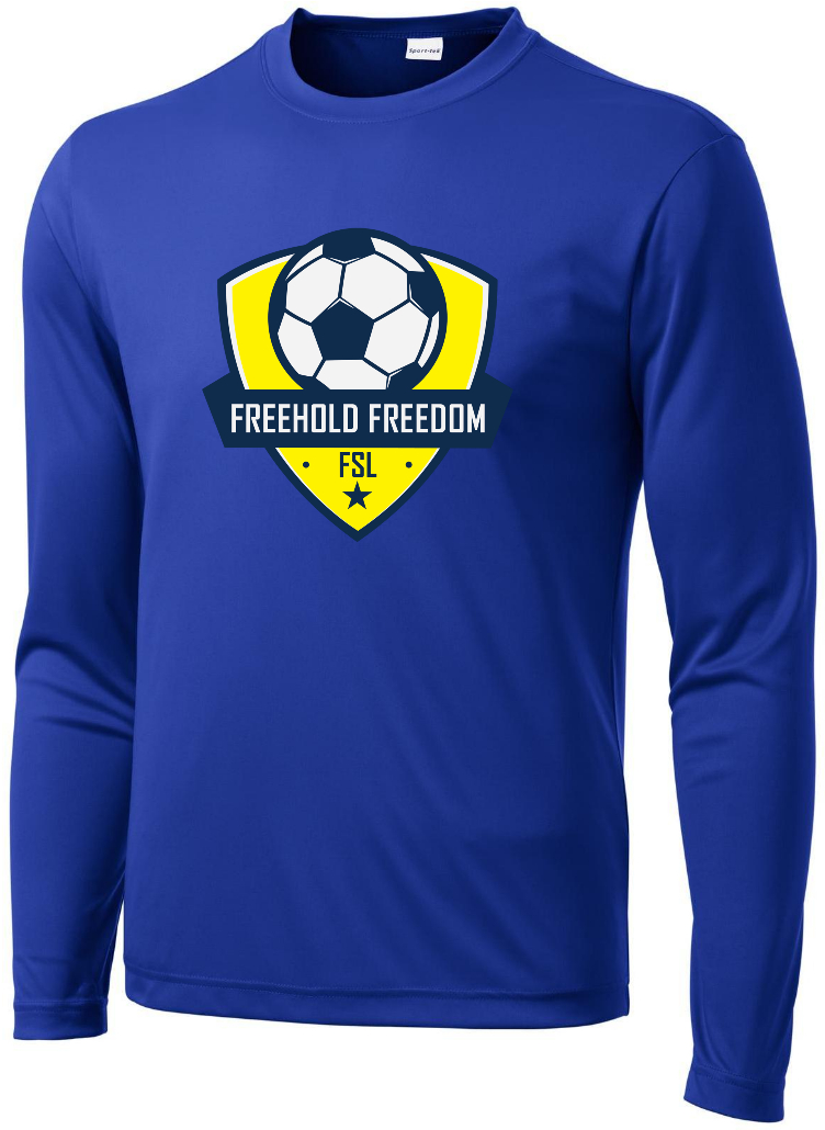 Long Sleeve PosiCharge Competitive Tee - Custom