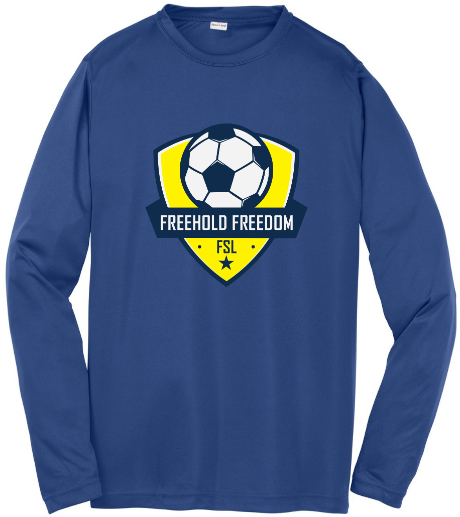 Youth Long Sleeve PosiCharge Competitive Tee - Custom