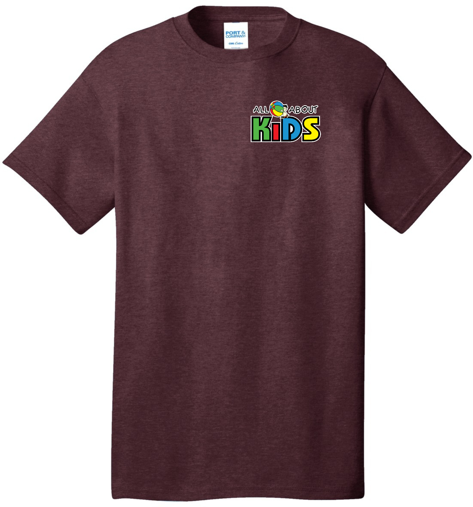 Port & Company® Core Cotton Tee - PC54 (White Logo)