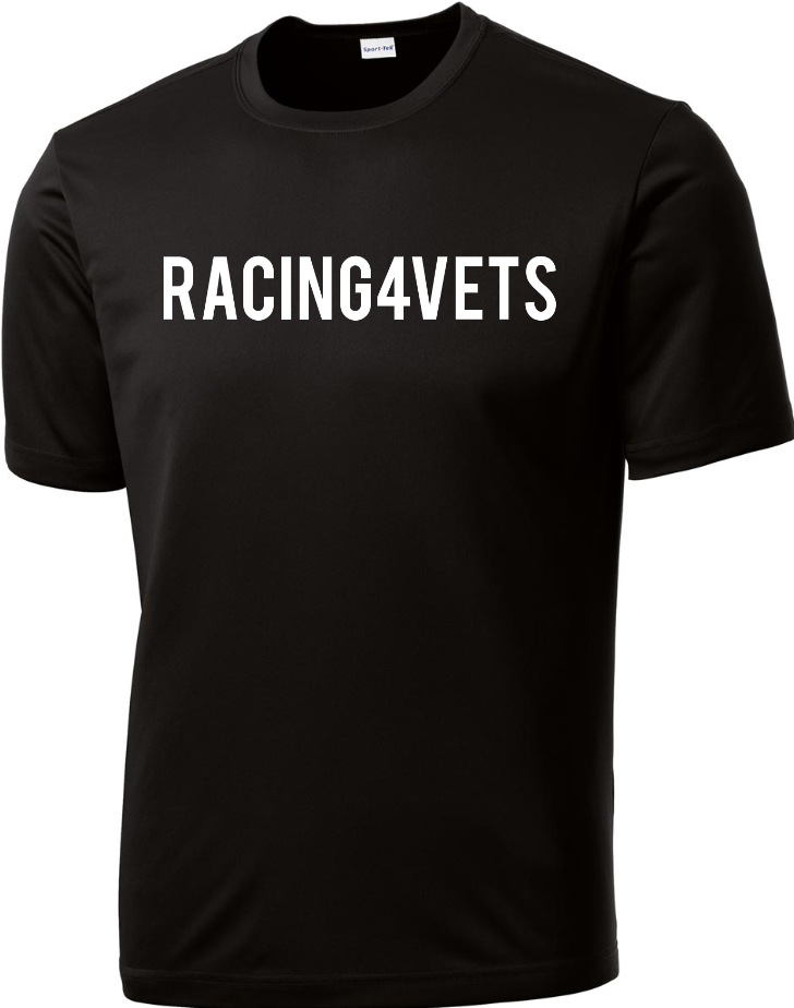 Racing4Vets T-shirt Moisture Wicking