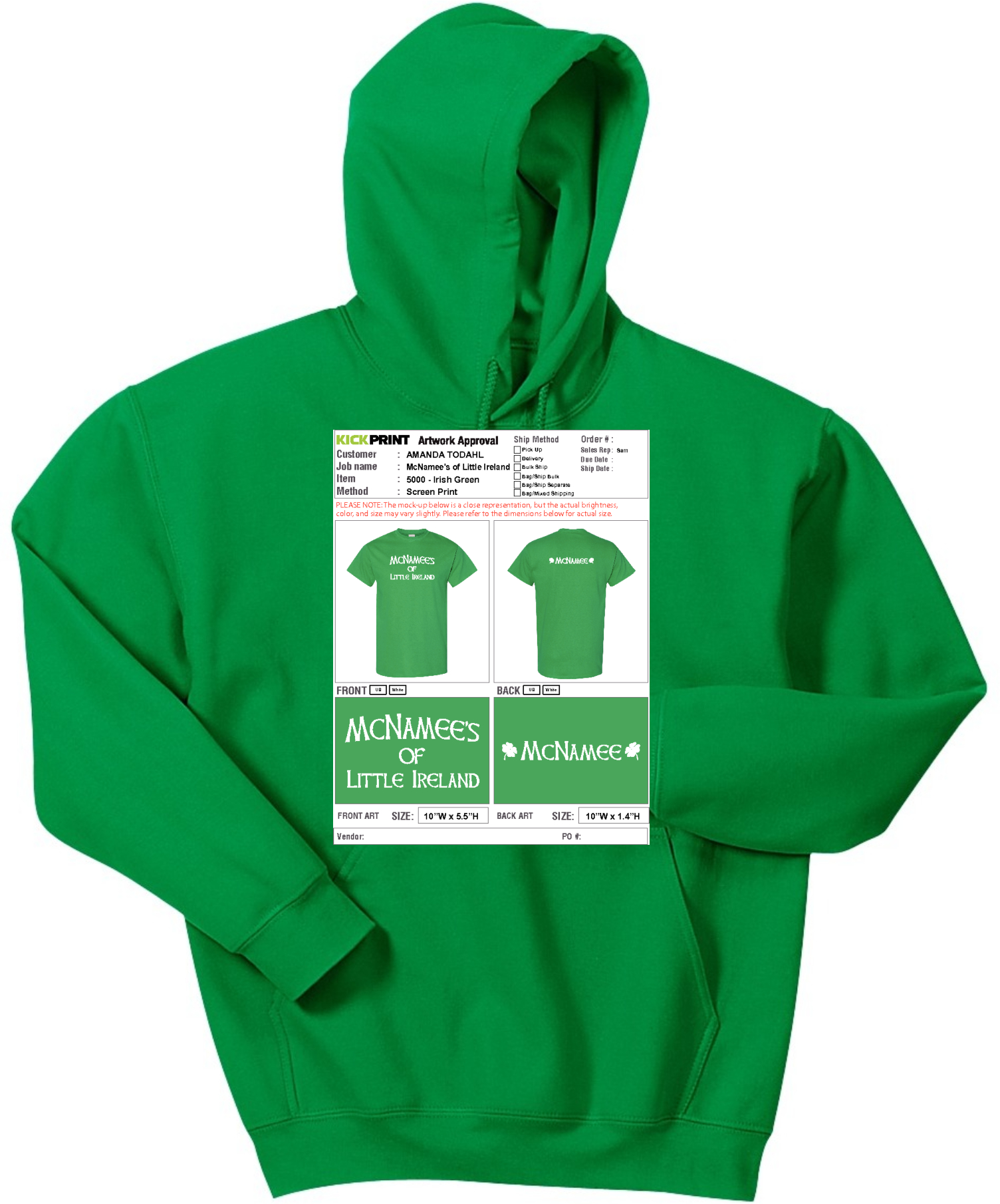 Front side