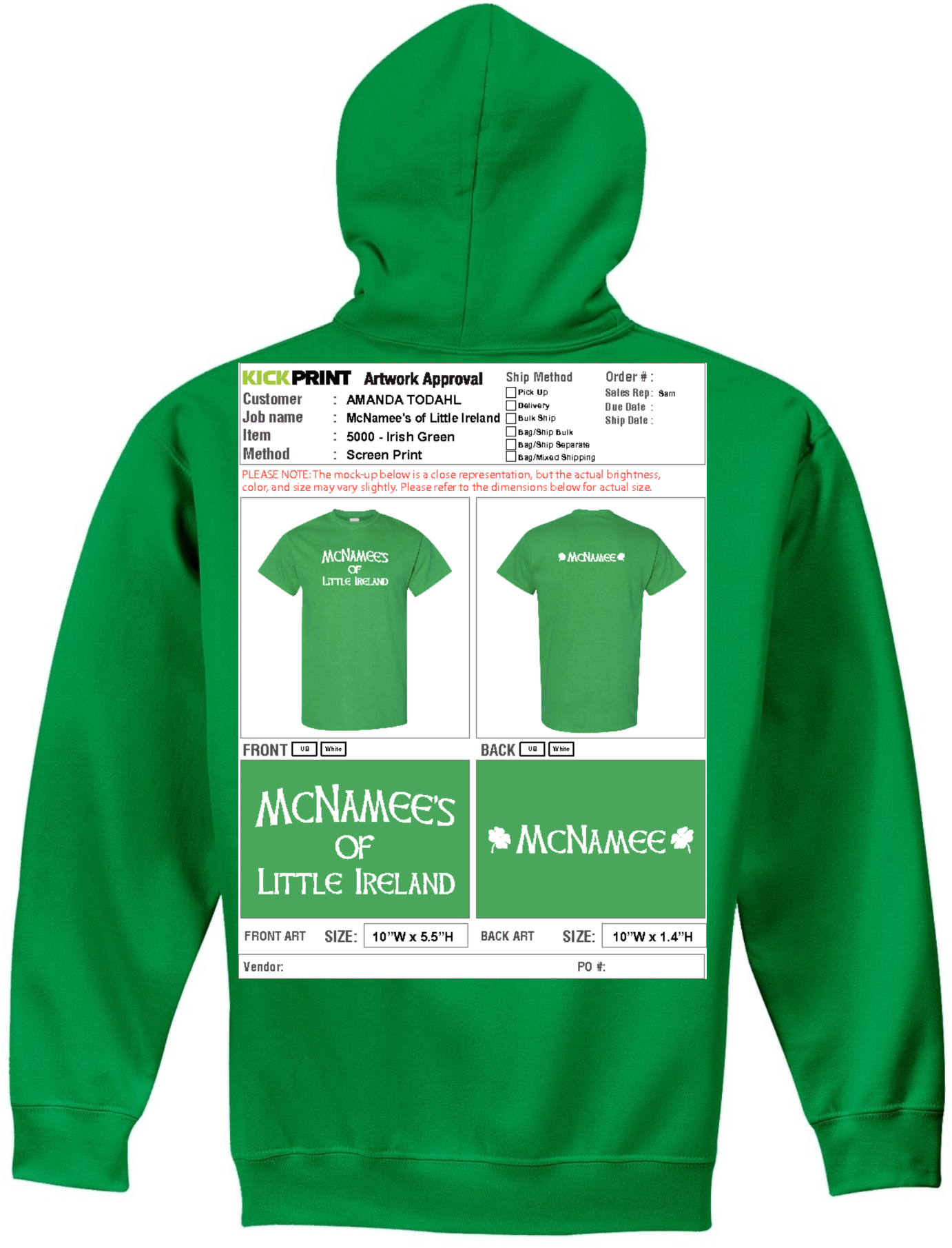 Back side