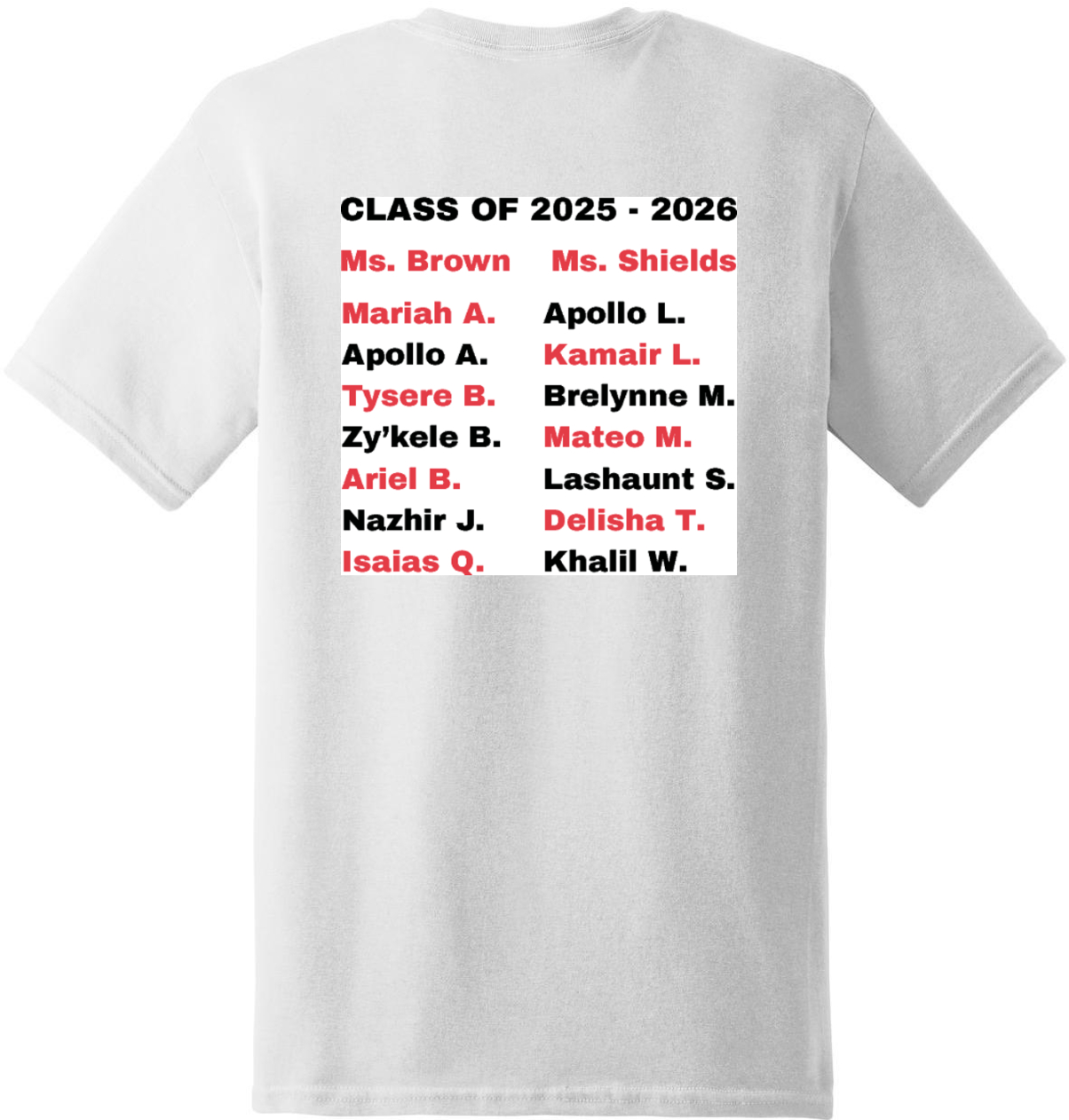 Back side