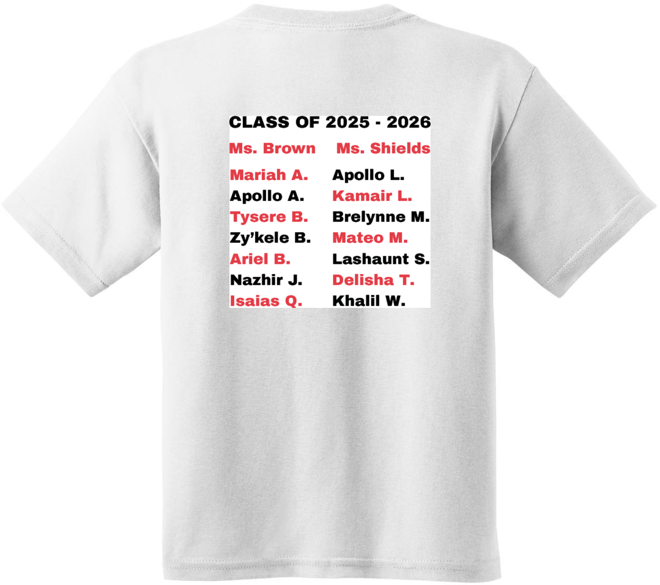 Back side