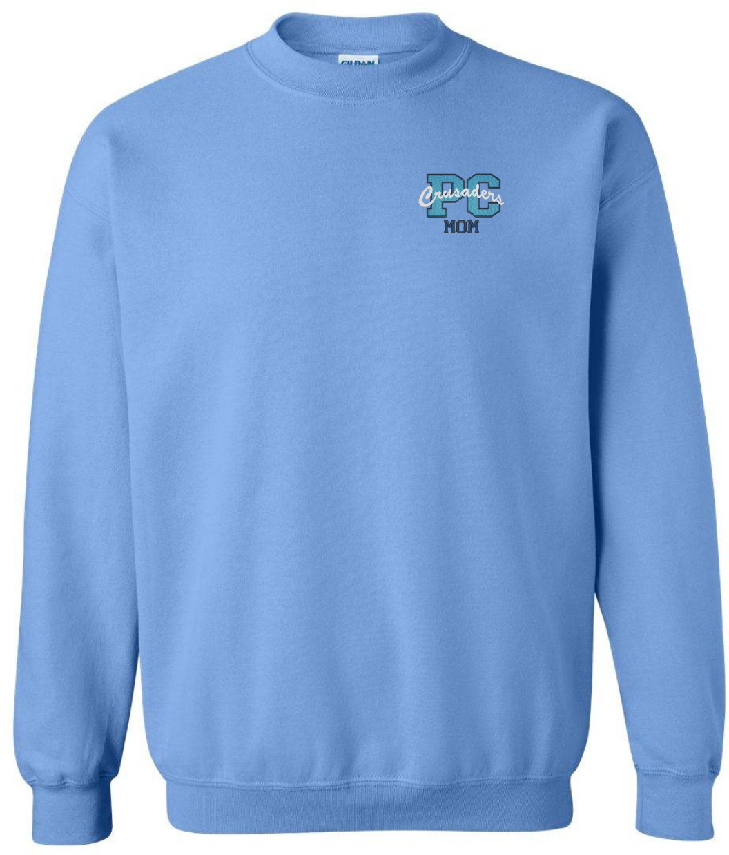 PCHS SPIRITWEAR MOM emb on Adult Unisex crewneck sweatshirt