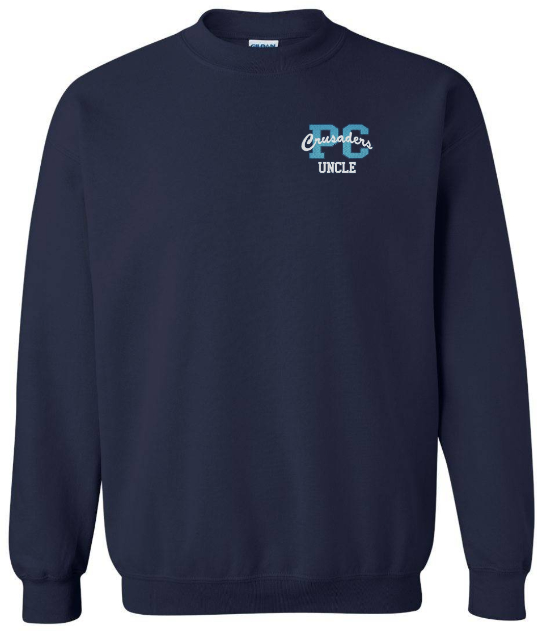 PCHS SPIRITWEAR UNCLE emb on Adult Unisex crewneck sweatshirt