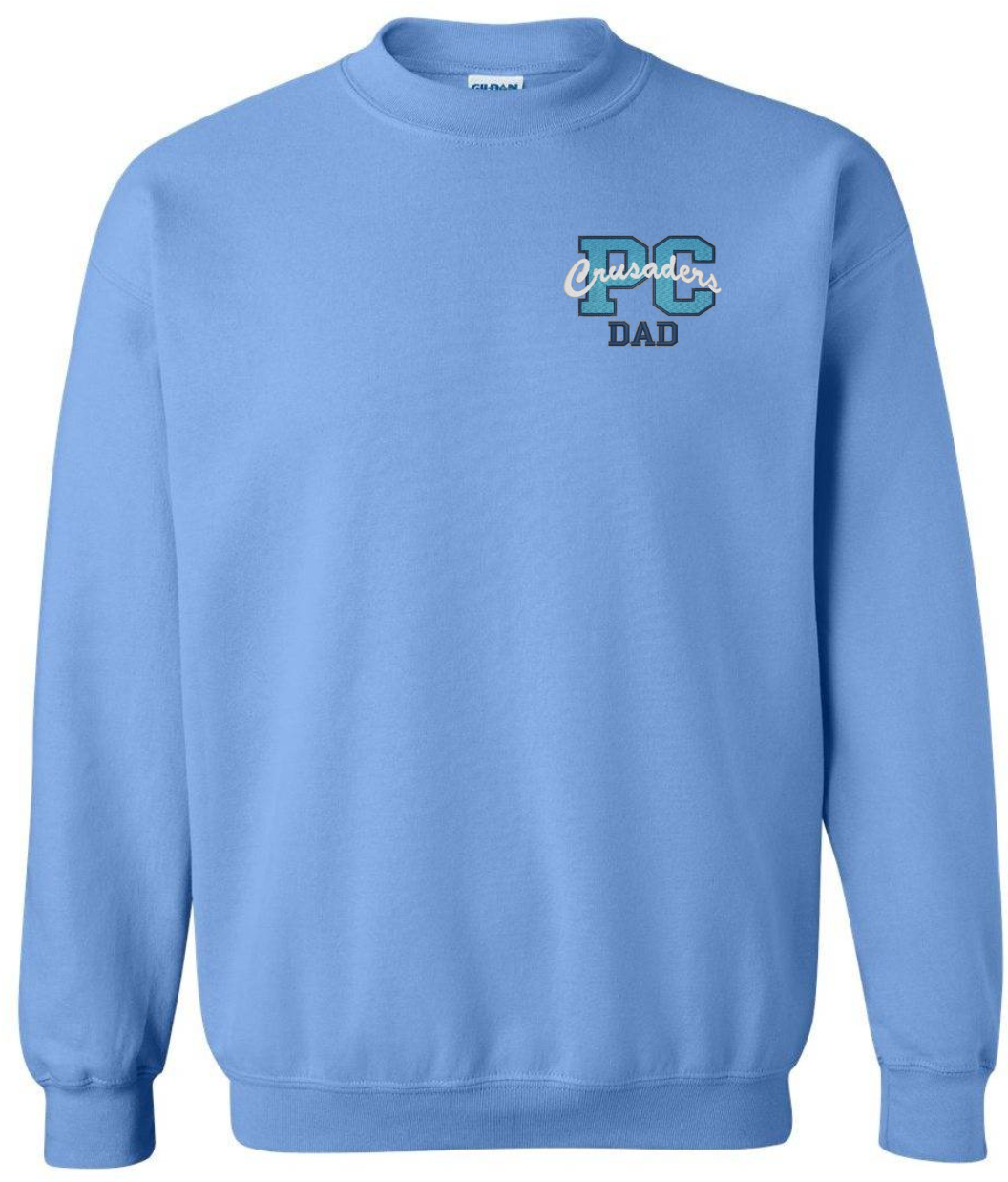 PCHS SPIRITWEAR DAD emb on Adult Unisex crewneck sweatshirt