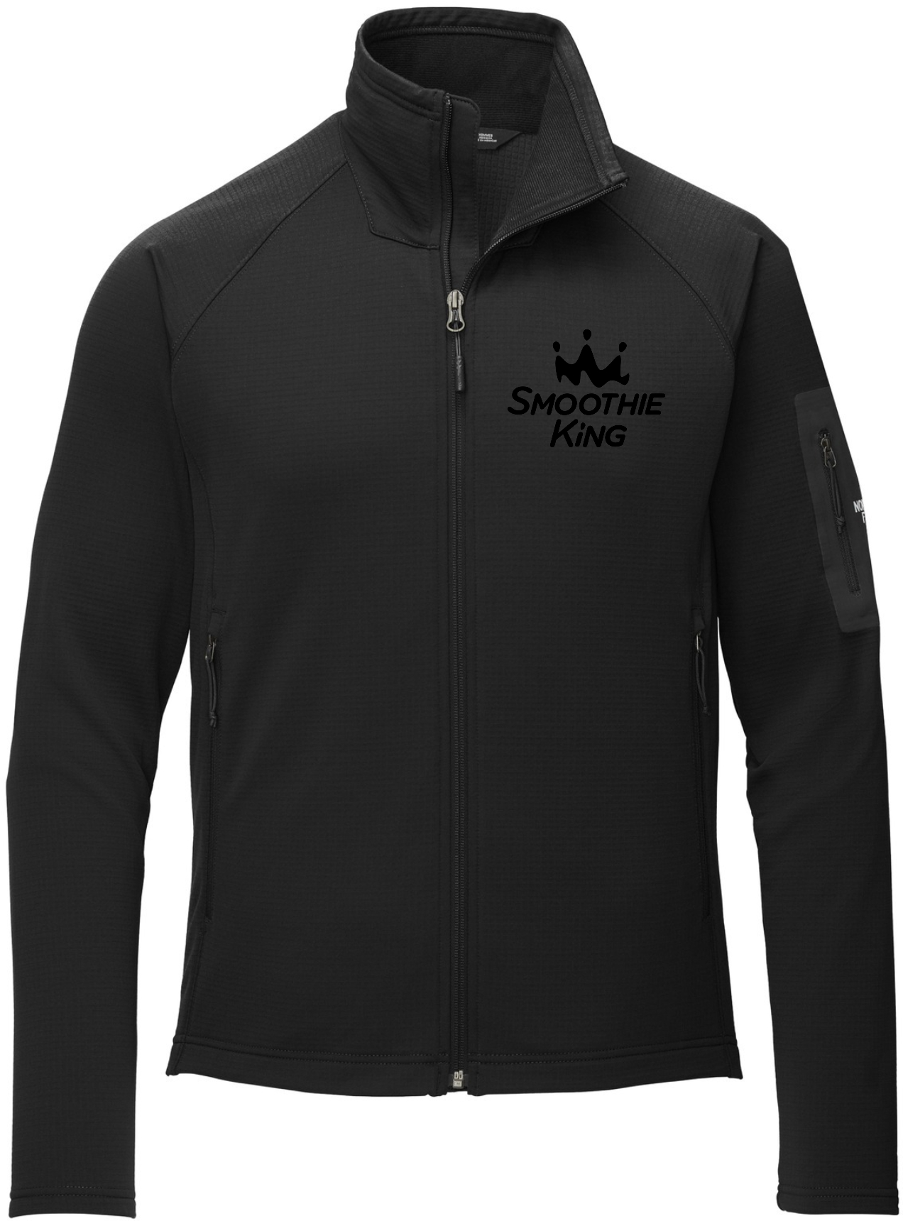 The North Face ® Mountain Peaks Full-Zip Fleece Jacket NF0A47FD (Black)