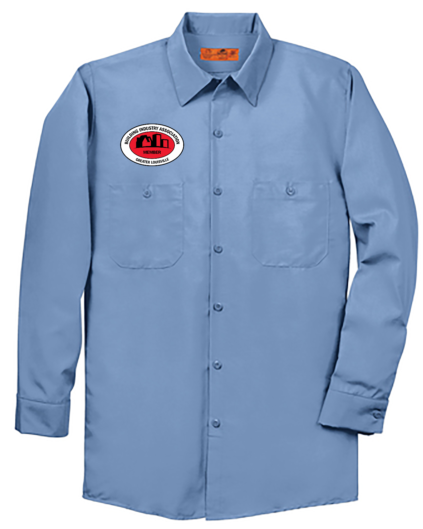 Member - Red Kap® Long Size, Long Sleeve Industrial Work Shirt - SP14LONG
