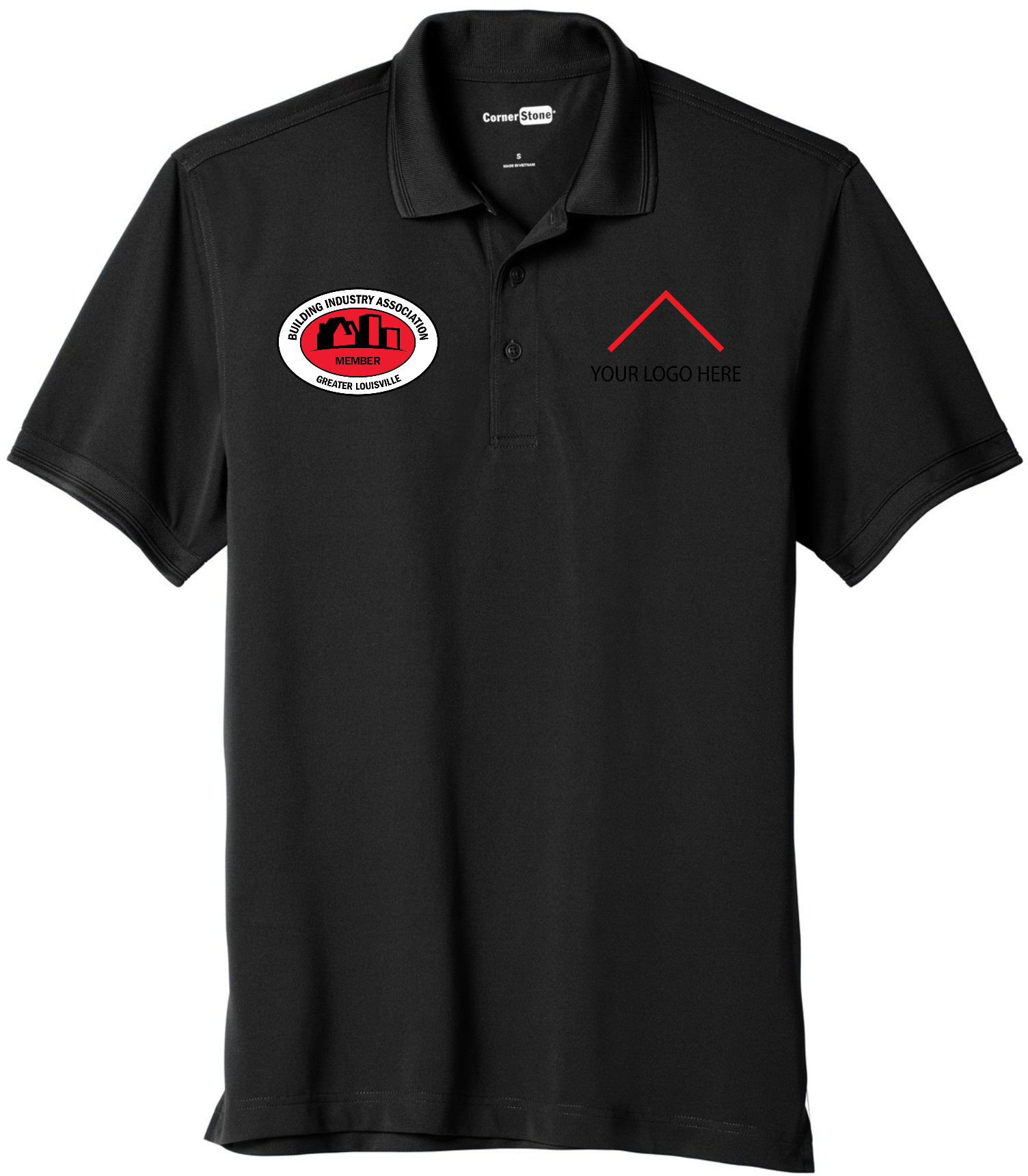 Member - CornerStone ® Industrial Snag-Proof Pique Polo - CS4020 (Add Your Own)