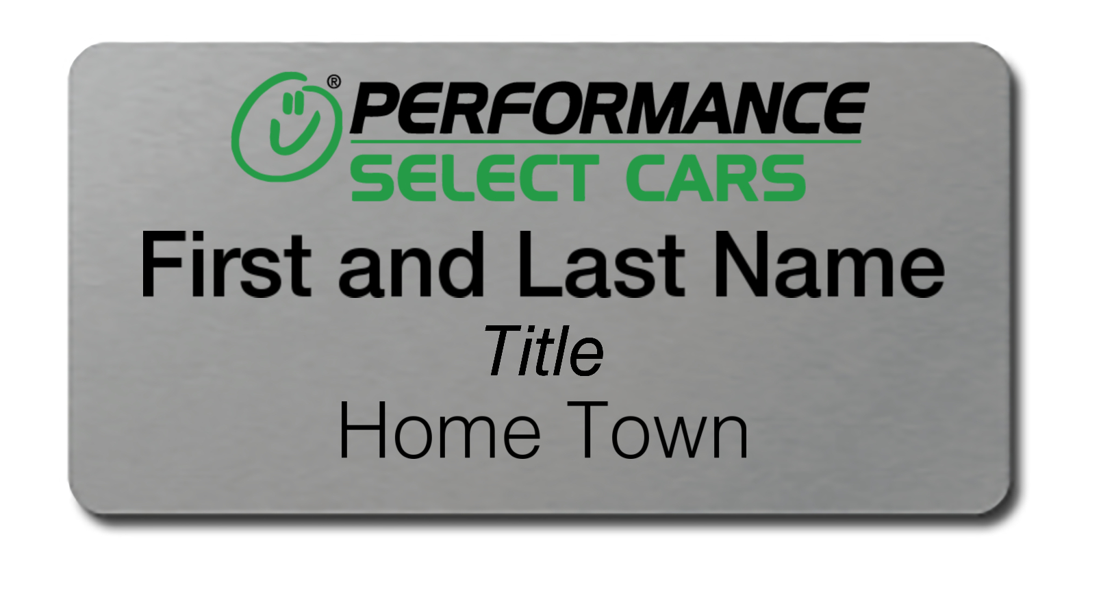 Performance Select - Name Tags