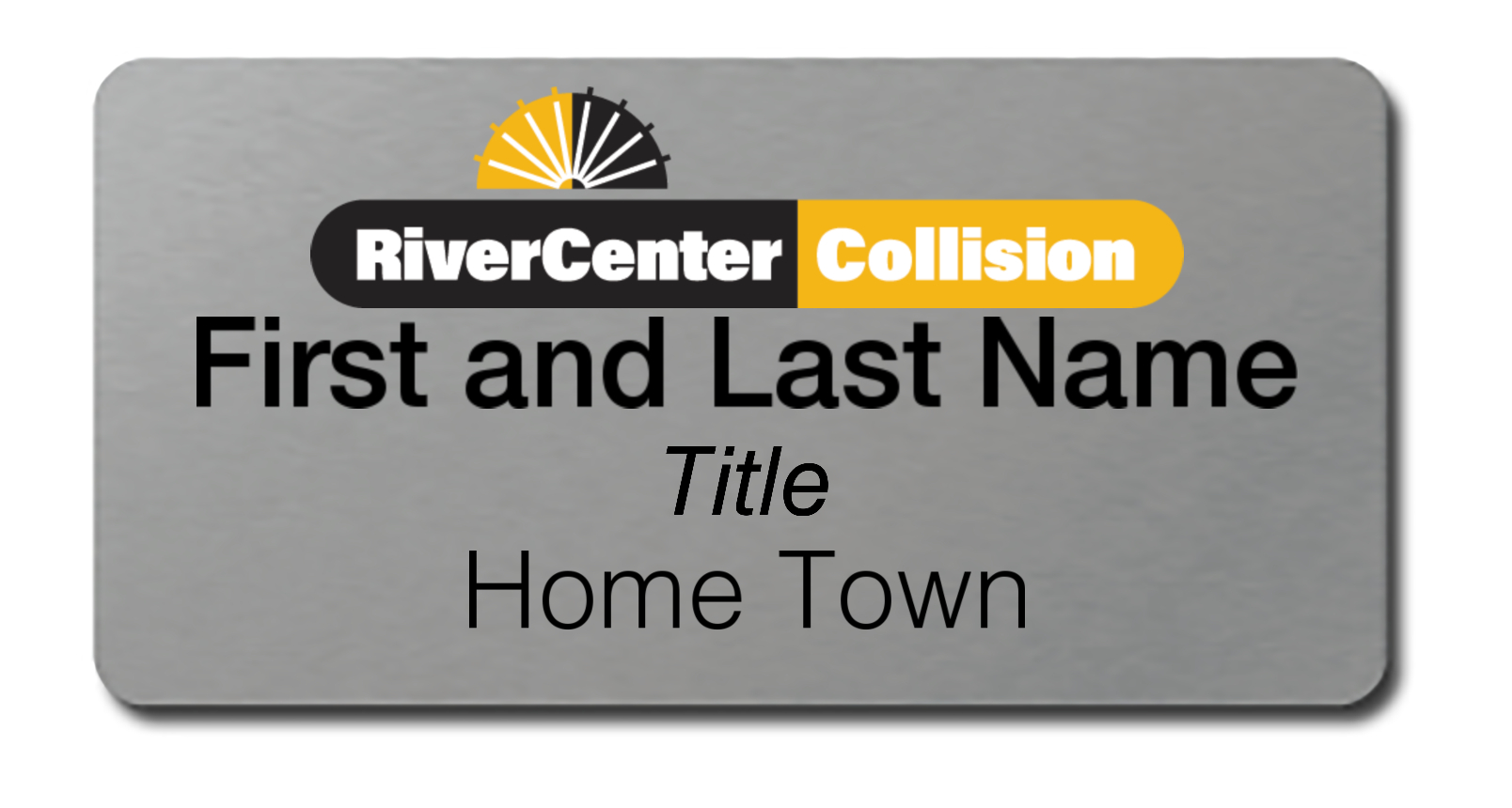 RiverCenter Collision  - Name Tag