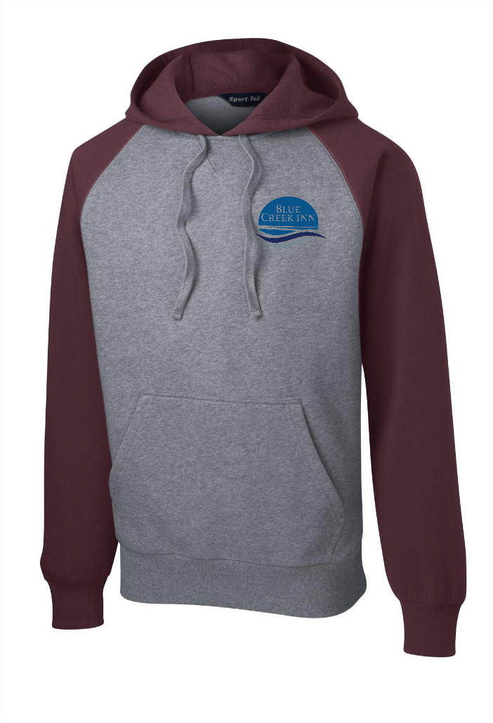 Raglan Colorblock Pullover Hoodie
