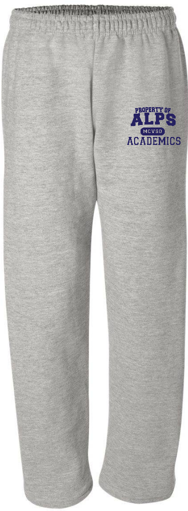 Open Bottom Pocket Sweatpants