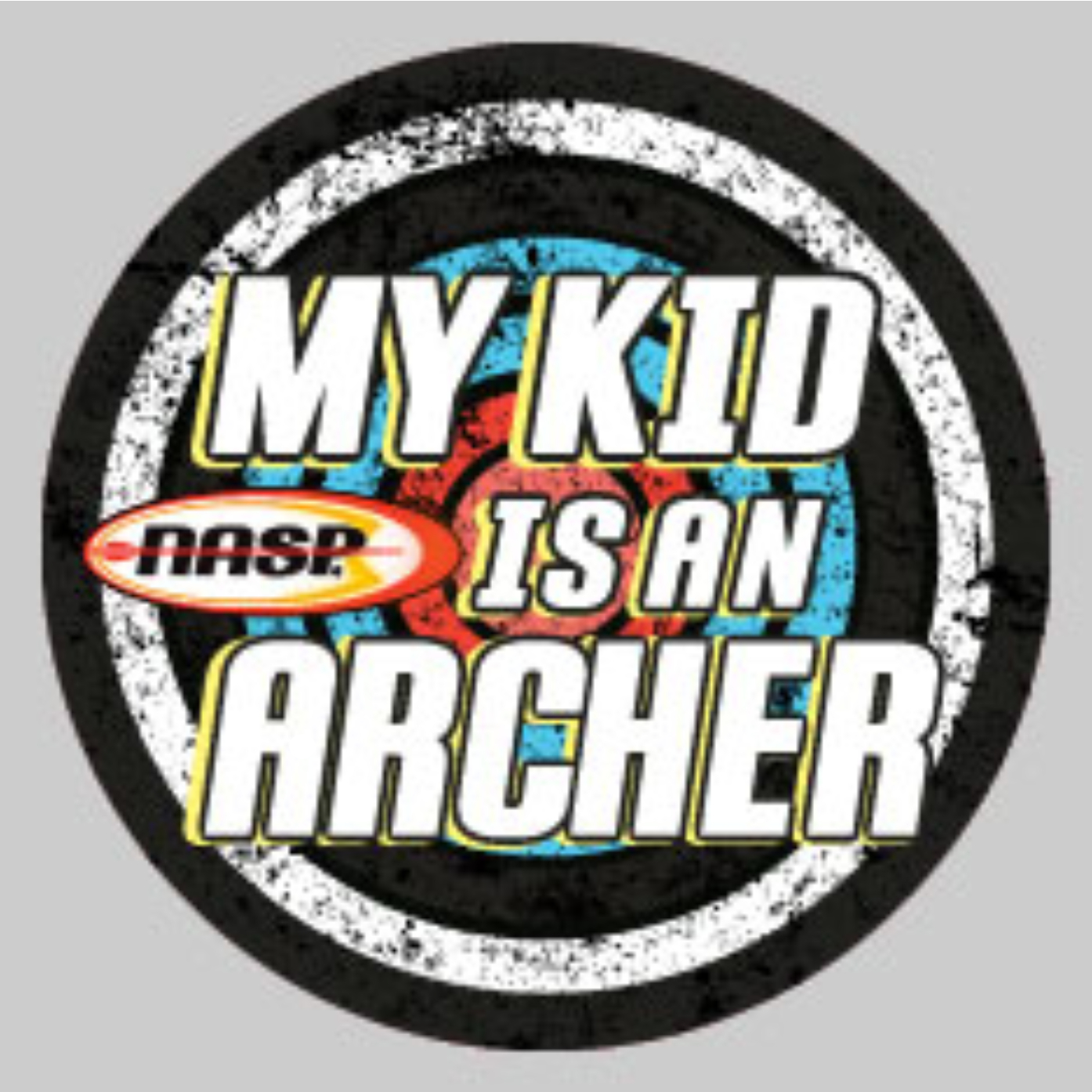 NASP® My Kid is an Archer Decal