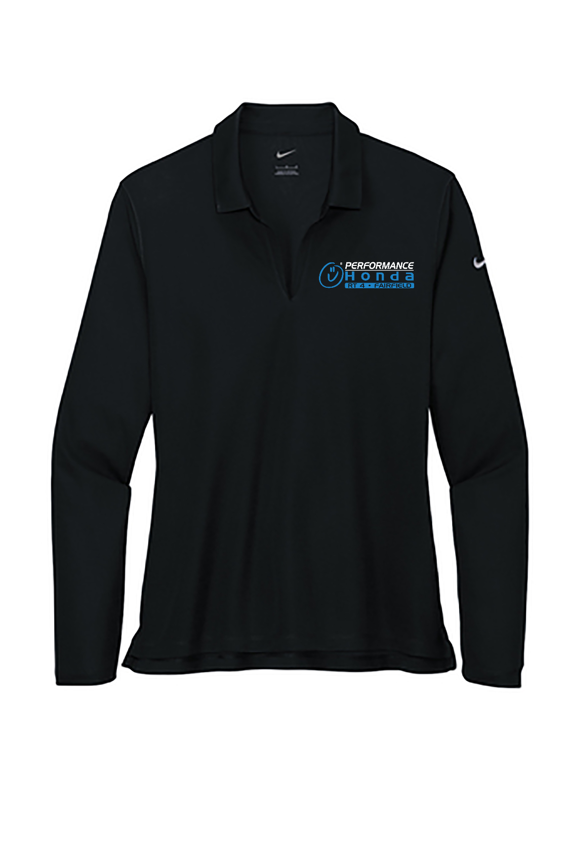 Performance Honda – NKDC2105 Nike Ladies Dri-FIT Micro Pique 2.0 Long Sleeve Polo