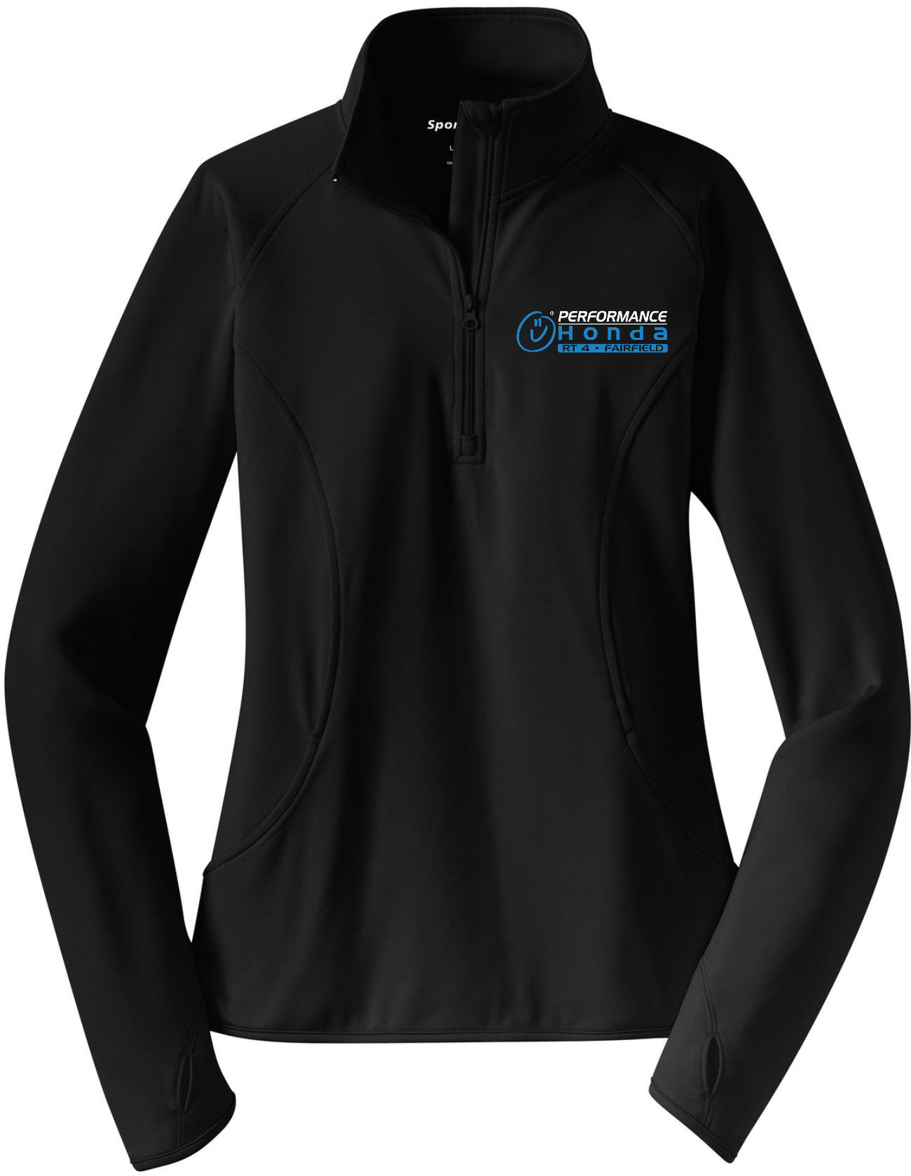 Performance Honda – LST850 Sport-Tek® Ladies Sport-Wick® Stretch 1/2-Zip Pullover