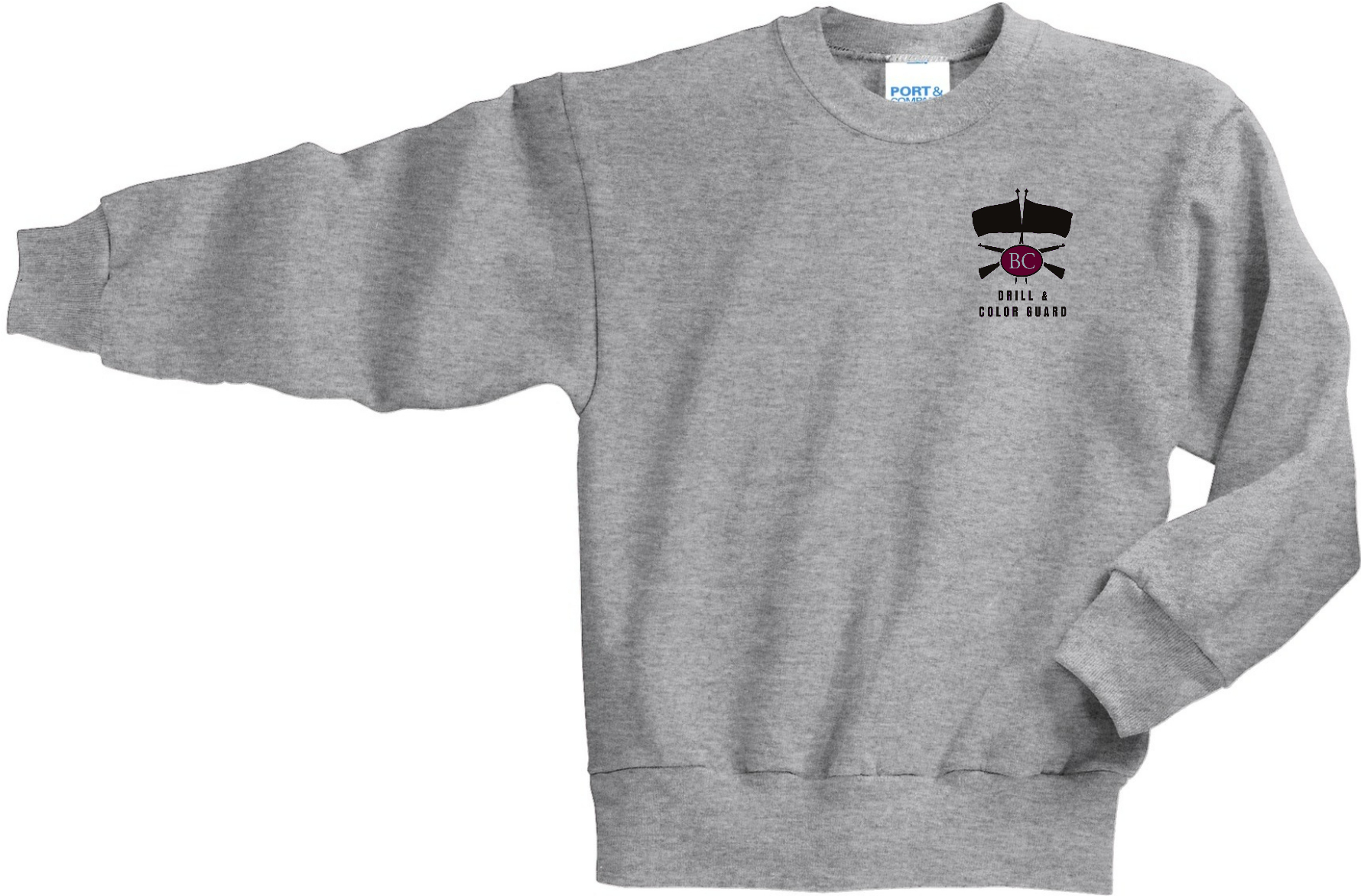 PC90Y Youth Ath Heather Sweatshirt