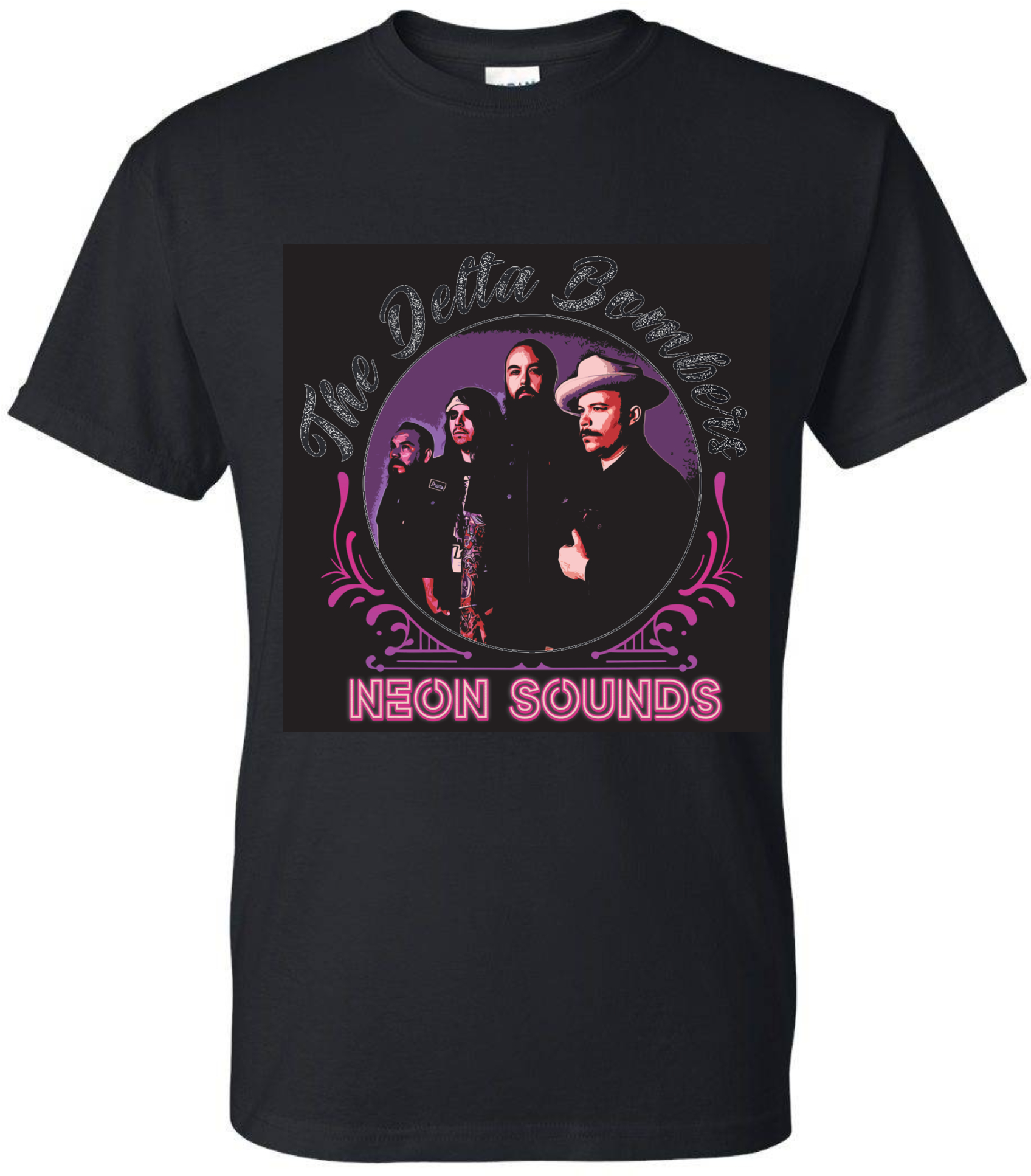 Neon Sounds Men's T-Shirt
