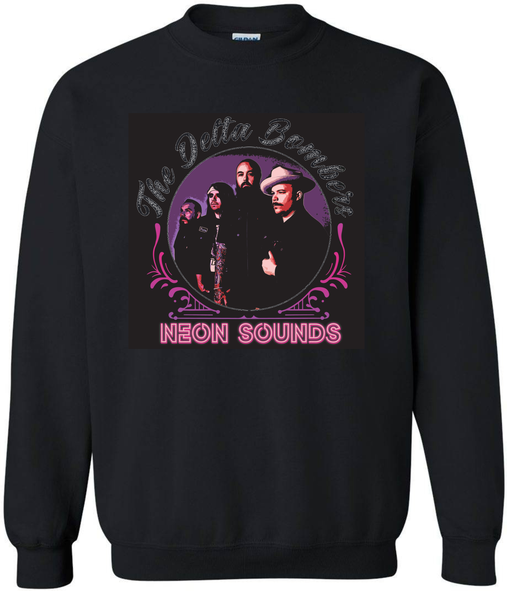 Neon Sounds Crewneck Sweater