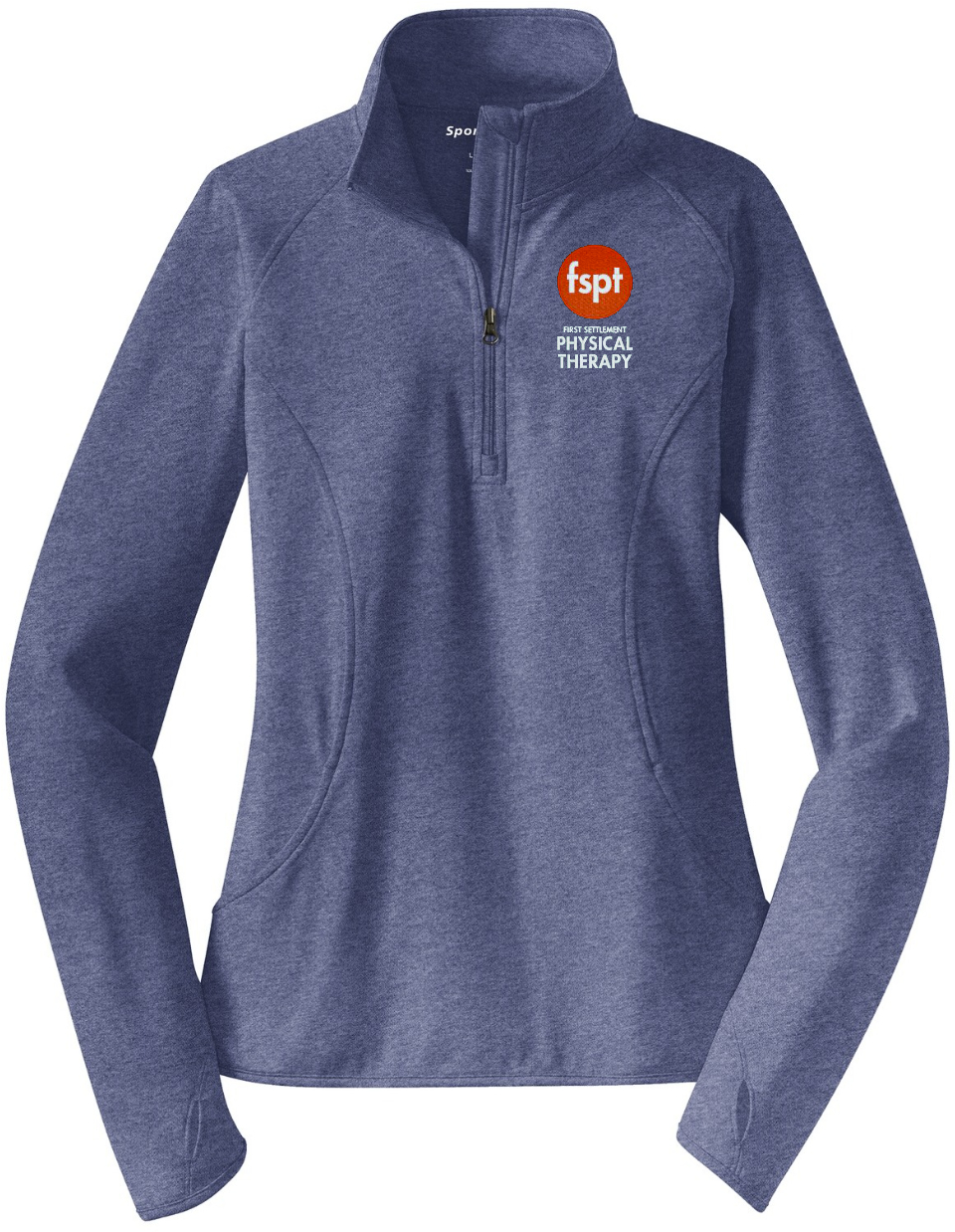 Stretch 1/2 Zip Pullover - LADIES