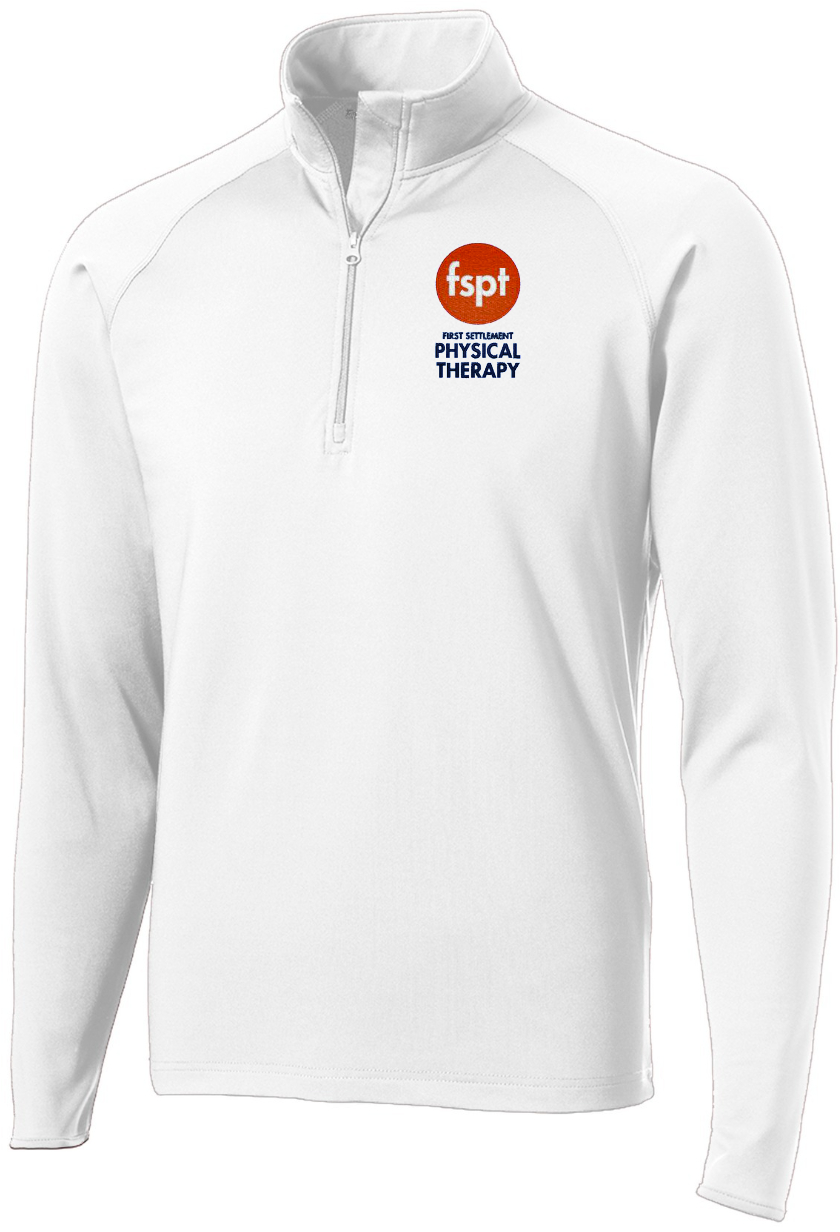Stretch 1/2 Zip Pullover - ADULT/UNISEX