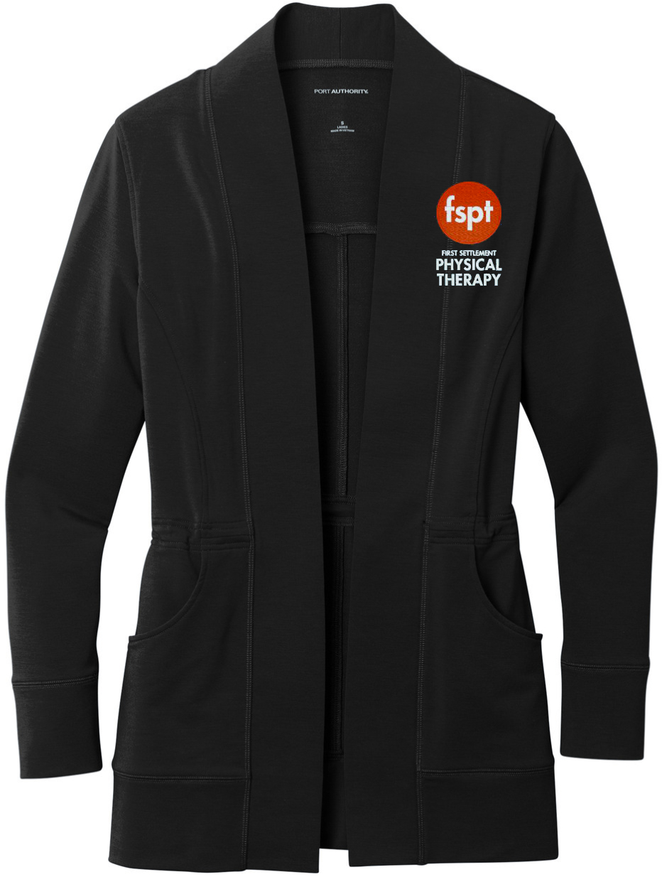 LADIES Microterry Cardigan
