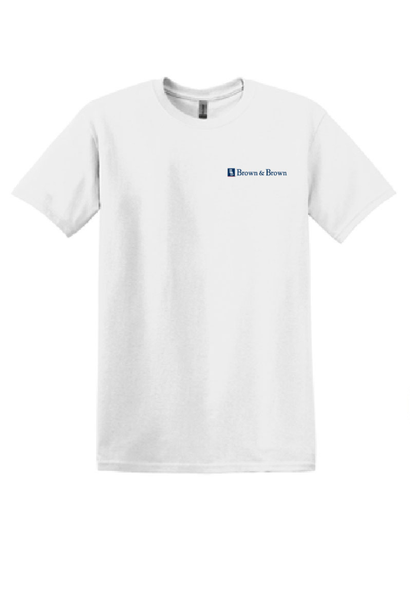 B&B Custom Printed Shirt With B&B Logo on Front - 5000