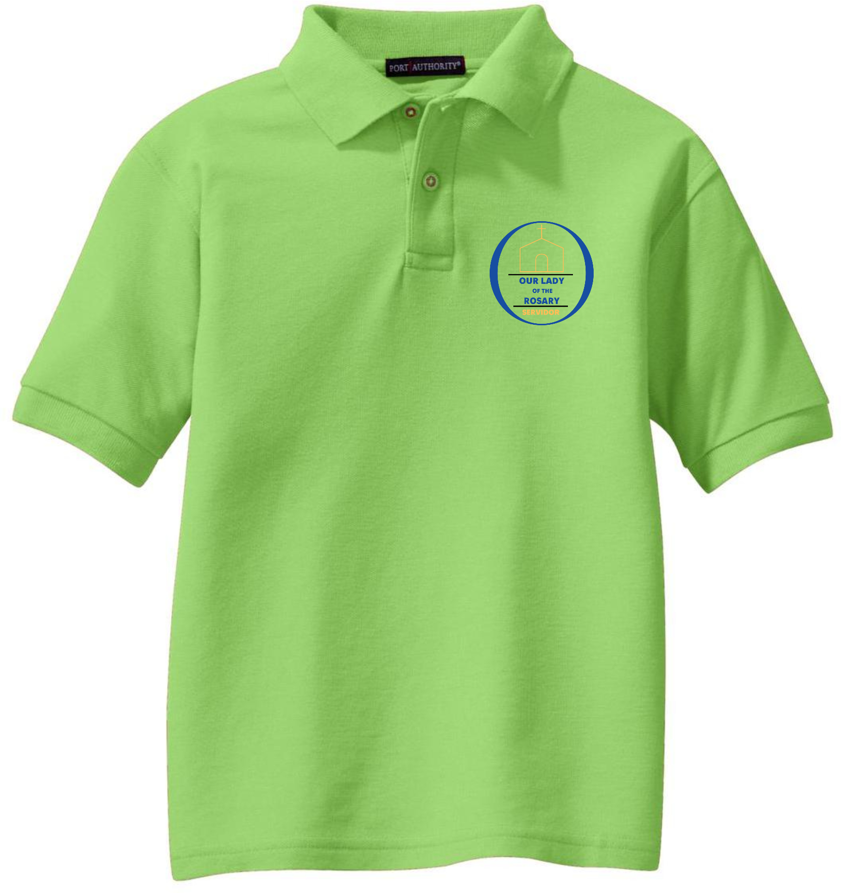 Y500 - Port Authority® Youth Silk Touch™ Polo Light Colors