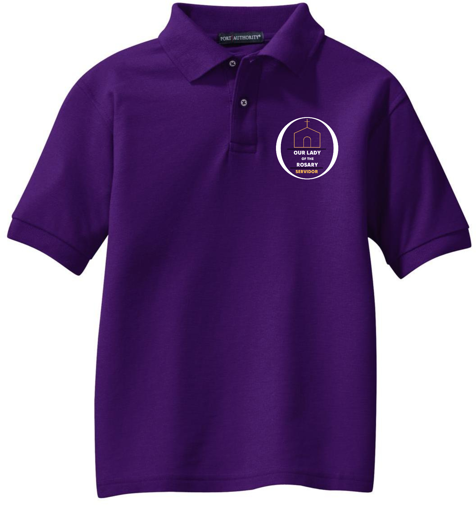Y500 - Port Authority® Youth Silk Touch™ Polo Dark Colors
