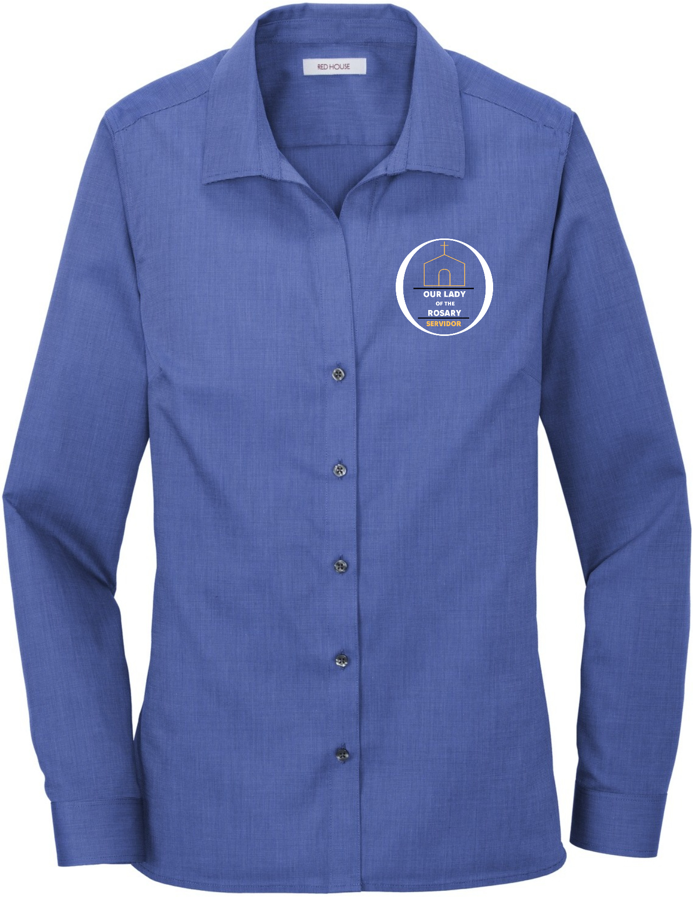 RH470 - Red House® Ladies Nailhead Non-Iron Shirt Dark Colors