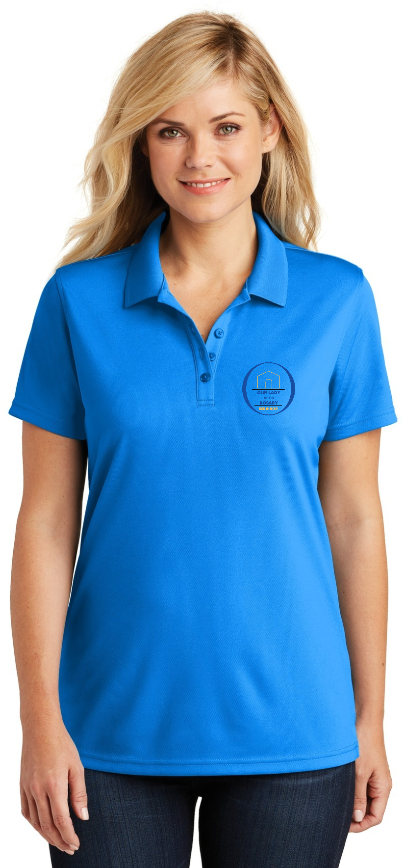 LK110  - Port Authority® Ladies Dry Zone® UV Micro-Mesh Polo Light Colors