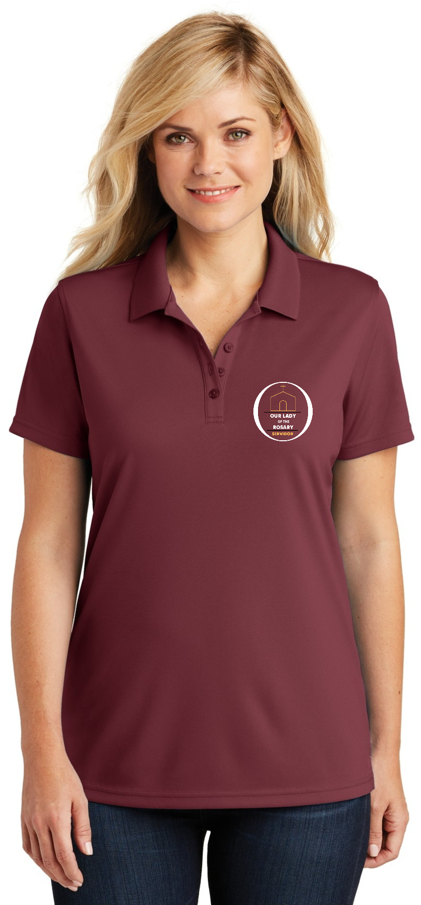 LK110  - Port Authority® Ladies Dry Zone® UV Micro-Mesh Polo Light Colors
