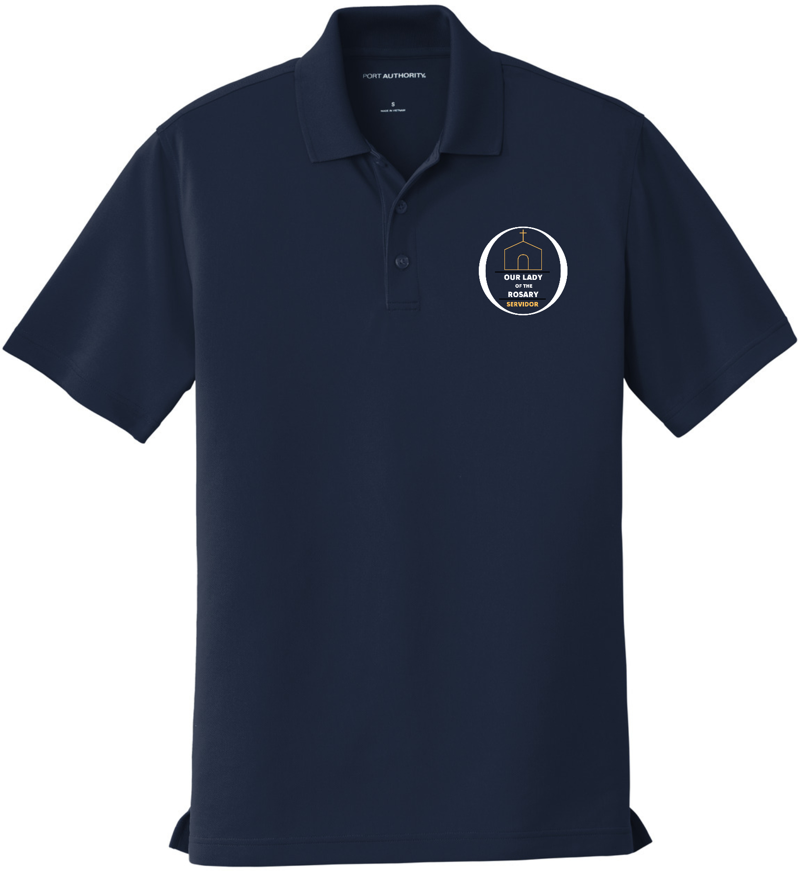K110 - Port Authority® Dry Zone® UV Micro-Mesh Polo Dark Colors