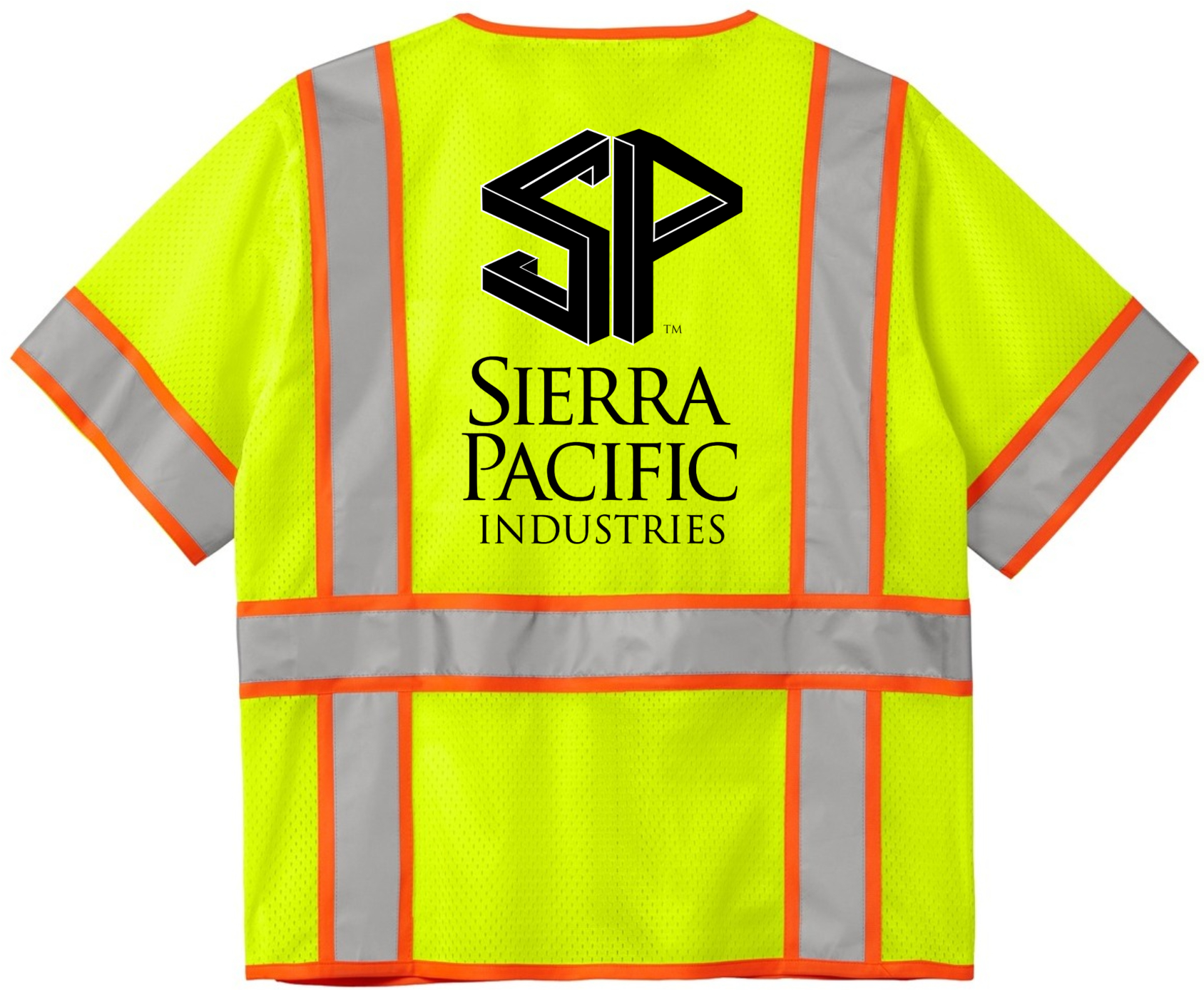 CSV106 - CornerStone® ANSI 107 Class 3 Surveyor Mesh Zippered Two-Tone Short Sleeve Vest